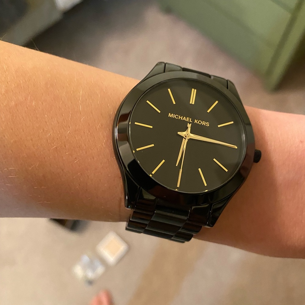 Michael Kors women’s slim runway watch